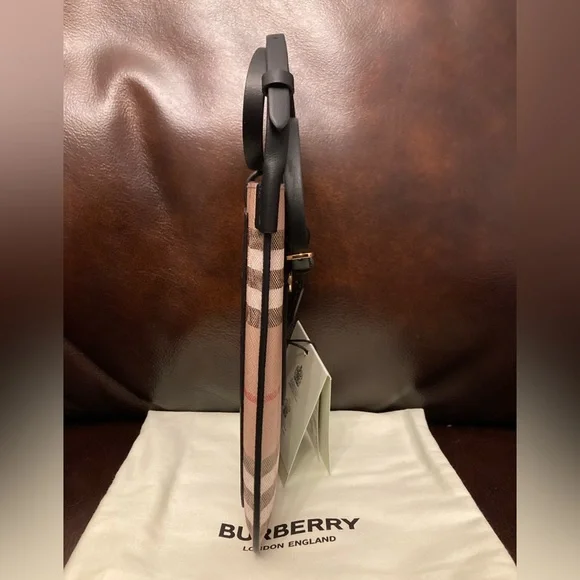 BNWT BURBERRY Vintage Check Anne Phone Case with Strap - Picture 5 of 12